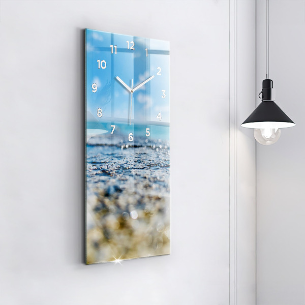 Vertikálne hodiny Vodná fotografia