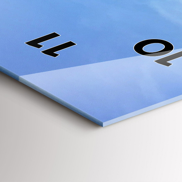 Vertikálne hodiny Výhľad na more