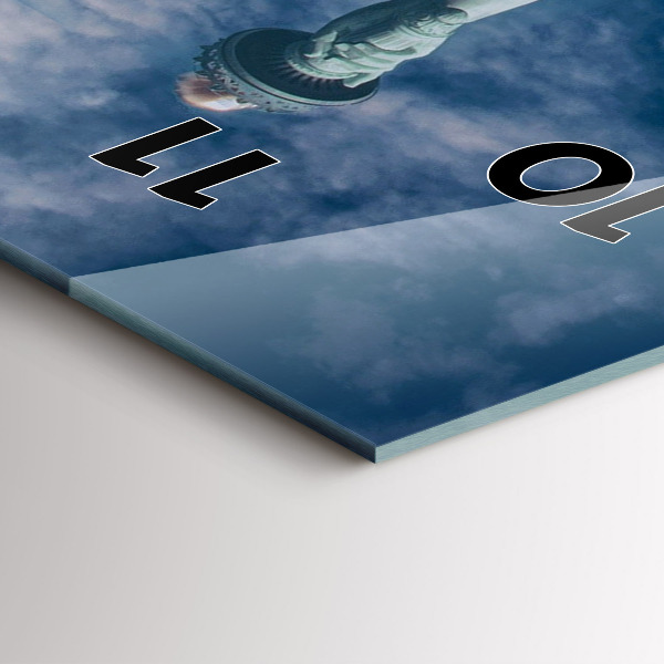 Vertikálne hodiny Socha slobody v New Yorku