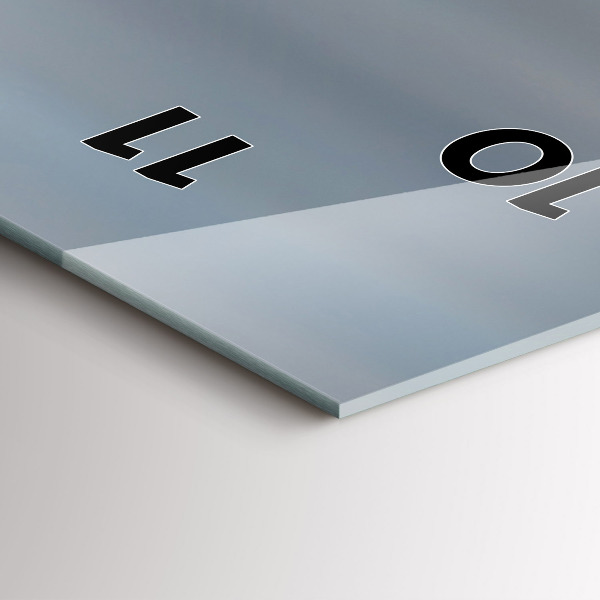 Vertikálne hodiny Lietajúca vlajka USA