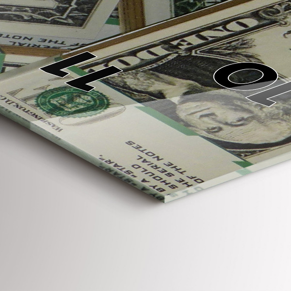 Vertikálne hodiny 1 americký dolár