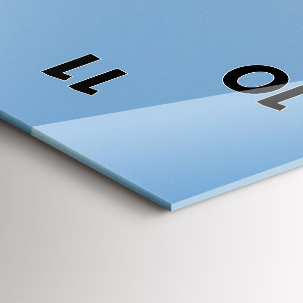 Vertikálne hodiny Plachetnica na oceáne