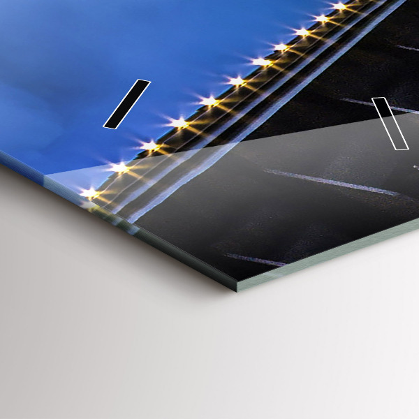 Vertikálne hodiny Skalnaté pobrežie pod mostom