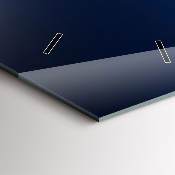 Vertikálne hodiny Horská krajina rieky