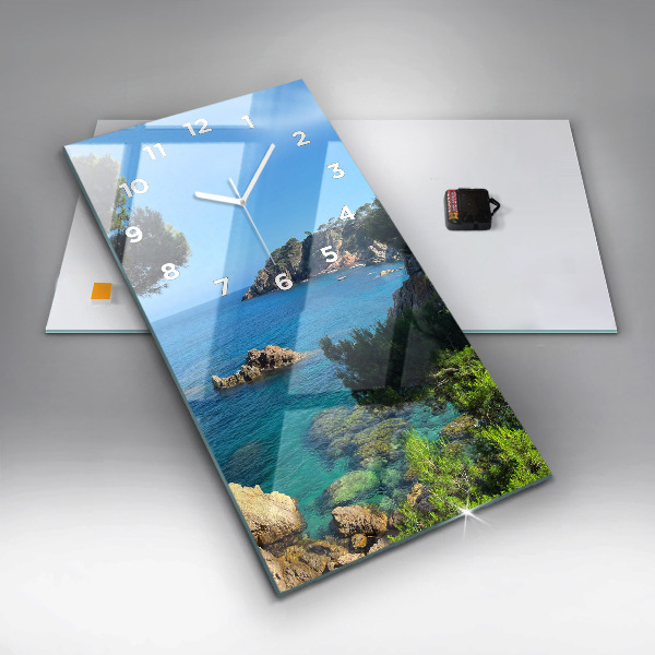 Vertikálne hodiny Pobrežie Costa Brava