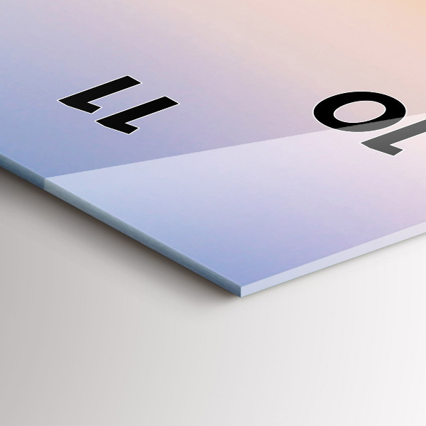 Vertikálne hodiny Morská krajina