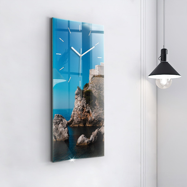 Vertikálne hodiny Útesy v Dubrovníku