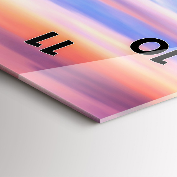 Vertikálne hodiny Vodopád Godafoss Island