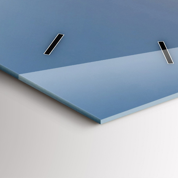 Vertikálne hodiny Horská krajina