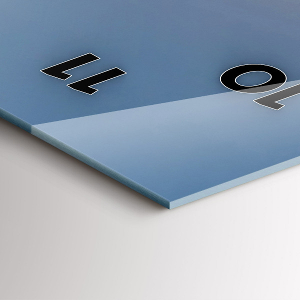 Vertikálne hodiny Horská krajina