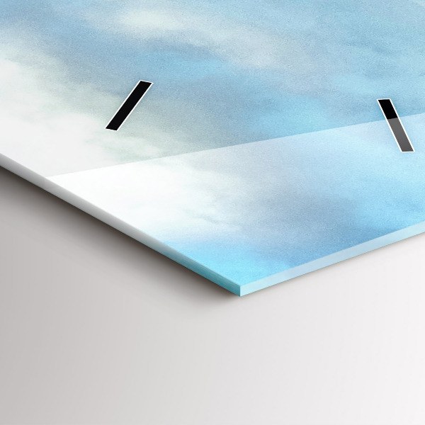 Vertikálne hodiny Horská krajina