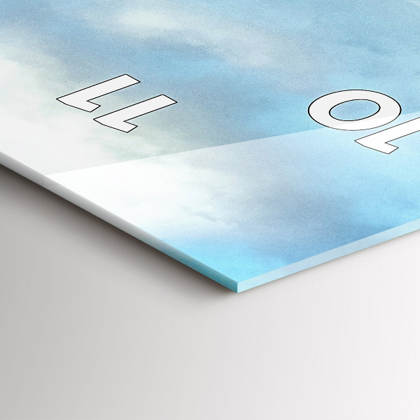 Vertikálne hodiny Horská krajina