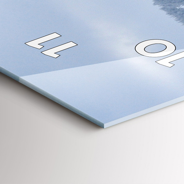 Vertikálne hodiny České Krkonoše v zime