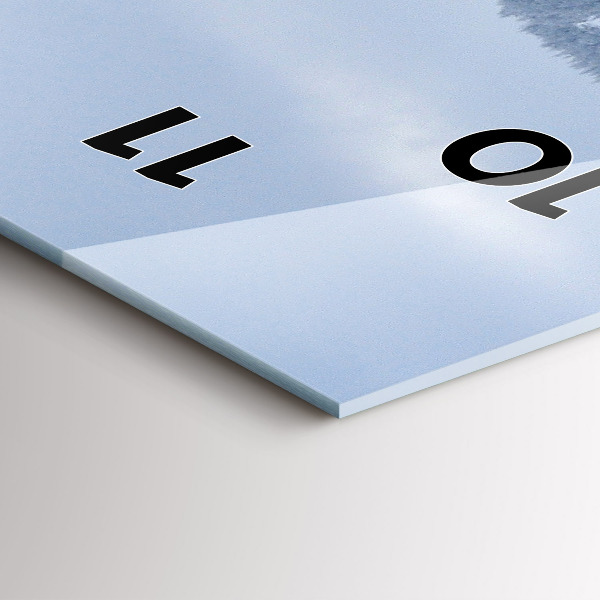 Vertikálne hodiny České Krkonoše v zime