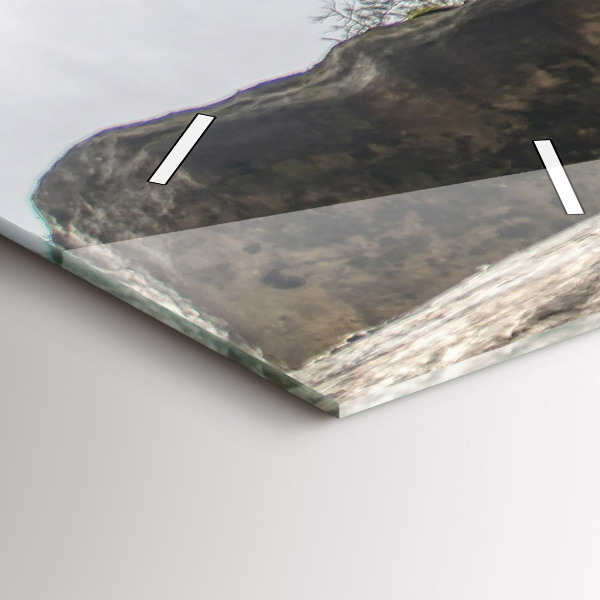 Vertikálne hodiny Skalné mesto v Českej republike