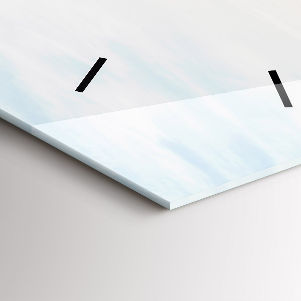 Vertikálne hodiny Západ slnka nad morom