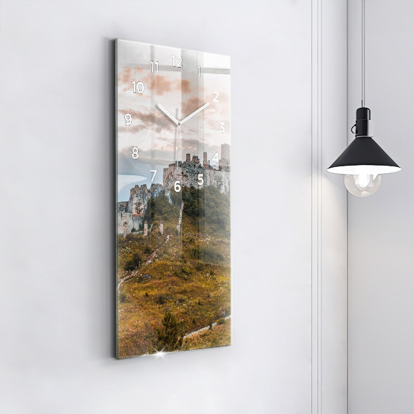 Vertikálne hodiny Spišský hrad na Slovensku