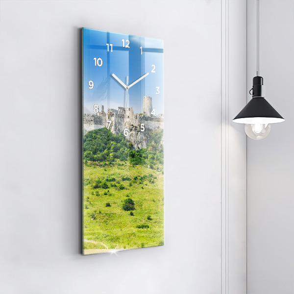 Vertikálne hodiny Spišský hrad na Slovensku