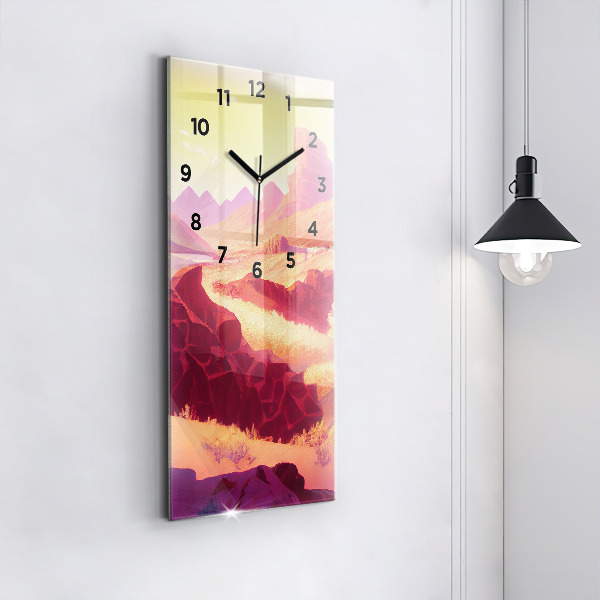 Vertikálne hodiny Arizonská púšť