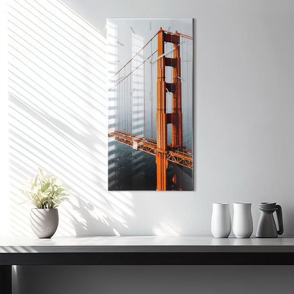 Vertikálne hodiny Golden Gate Bridge