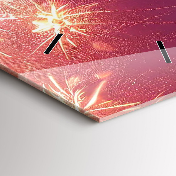 Vertikálne hodiny Mesto v noci vo Philadelphii