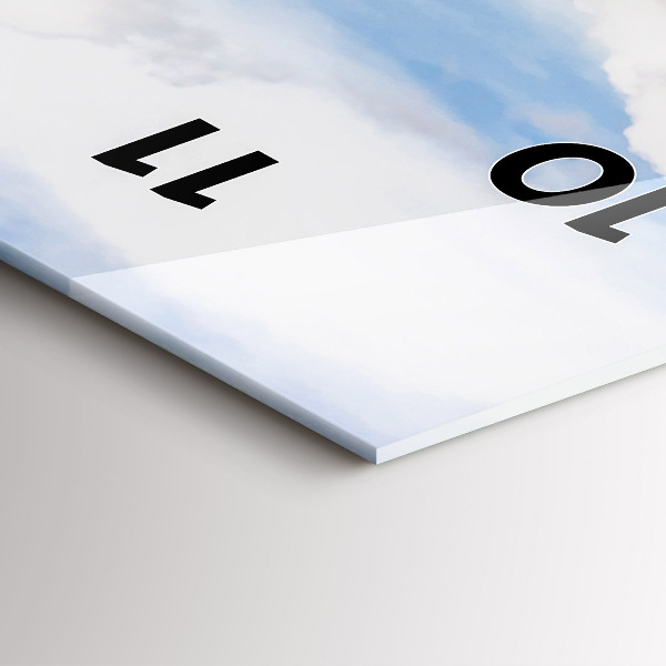 Vertikálne hodiny Ostrov v Thajsku