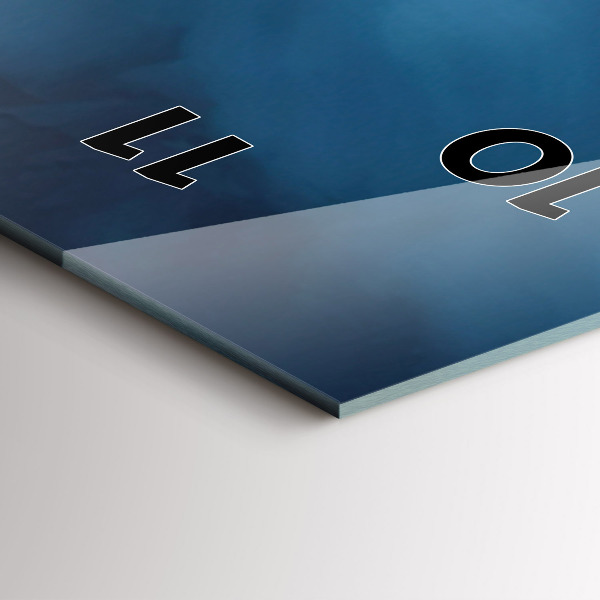 Vertikálne hodiny Stan v horách na Islande