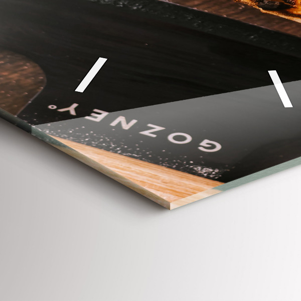 Vertikálne hodiny Talianska pizza