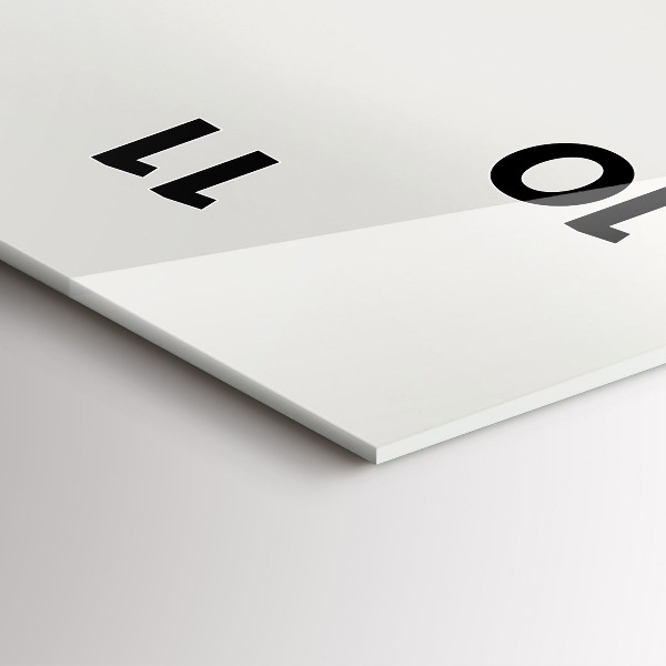 Vertikálne hodiny Lesná krajina