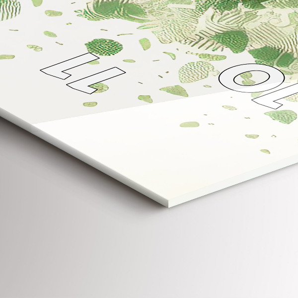 Vertikálne hodiny Veľký prírodný strom