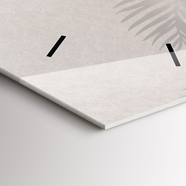 Vertikálne hodiny Tropické boho listy