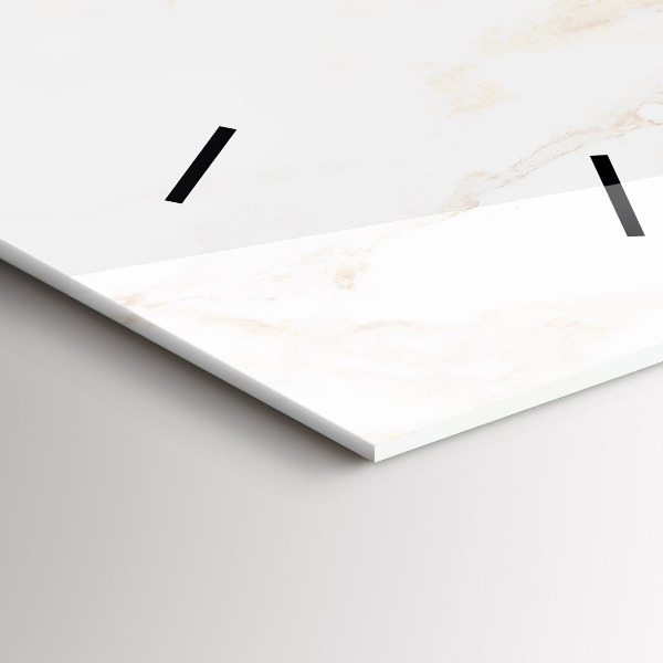 Vertikálne hodiny Elegantný mramor