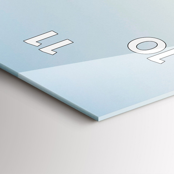 Vertikálne hodiny Hory a pole