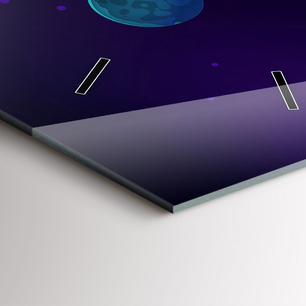 Vertikálne hodiny Galaxie planéty