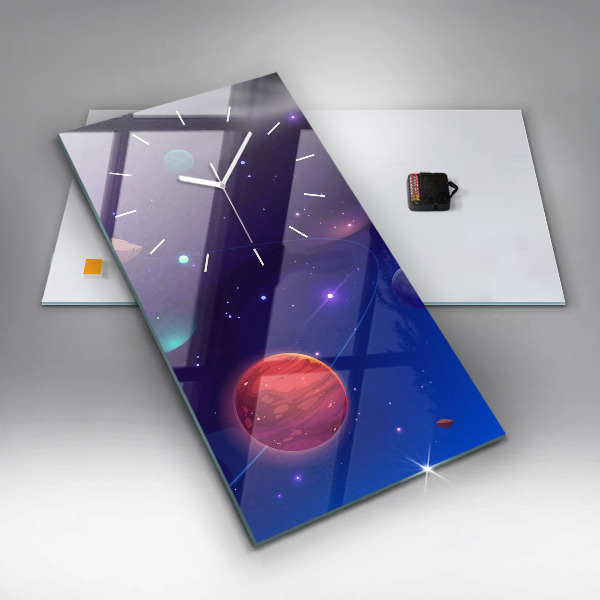 Vertikálne hodiny Galaxie planéty