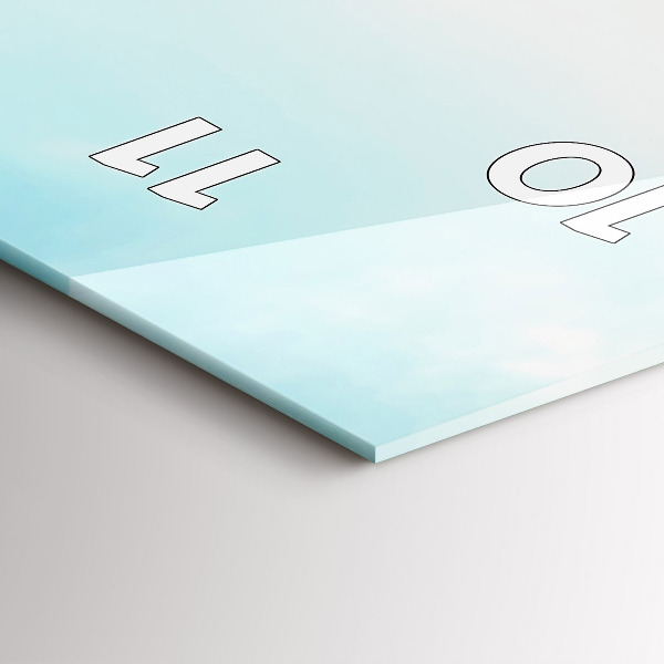 Vertikálne hodiny Lode na jazere