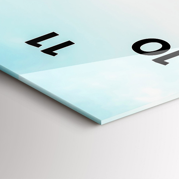 Vertikálne hodiny Lode na jazere