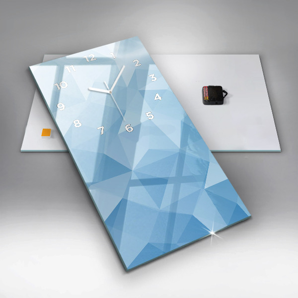 Vertikálne hodiny Abstrakcia trojuholníkov