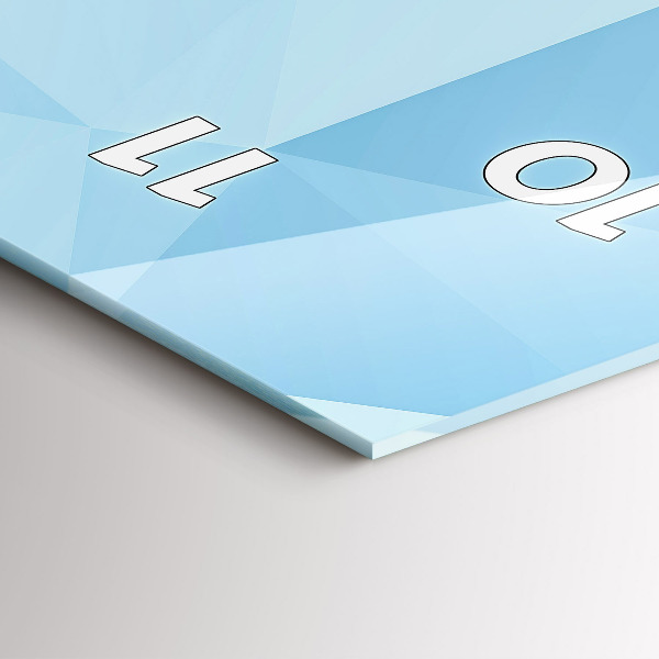 Vertikálne hodiny Abstrakcia trojuholníkov