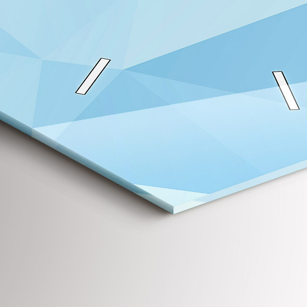 Vertikálne hodiny Abstrakcia trojuholníkov