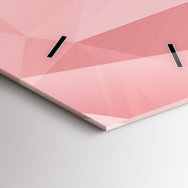 Vertikálne hodiny Abstrakcia trojuholníkov