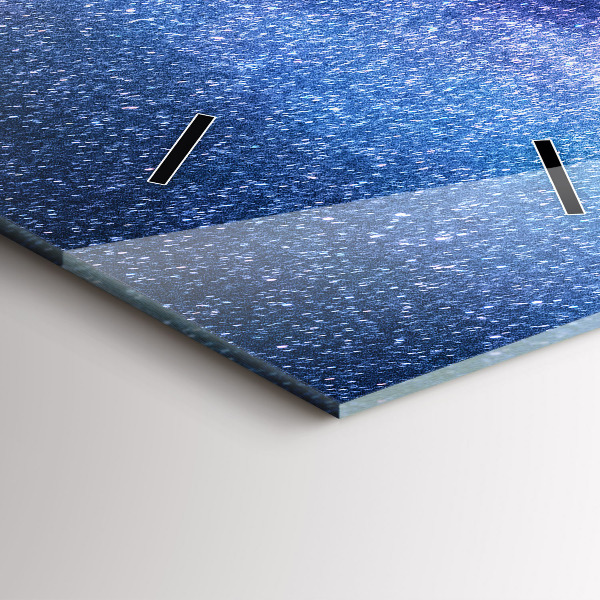 Vertikálne hodiny Mliečna dráha a hory