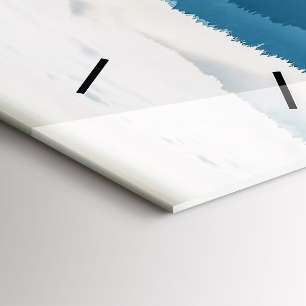 Vertikálne hodiny Horská krajina