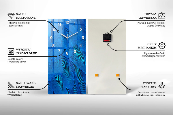Vertikálne hodiny Pieskový kaňon