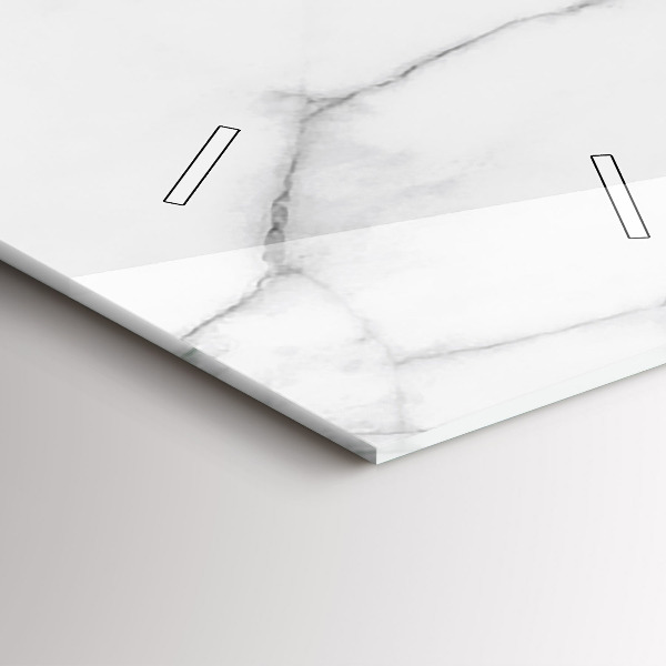 Vertikálne hodiny Dekoratívny mramor