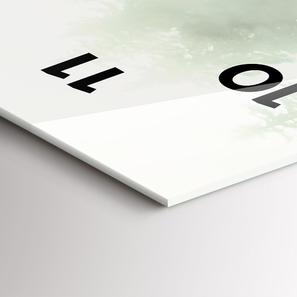 Vertikálne hodiny Hmlový les