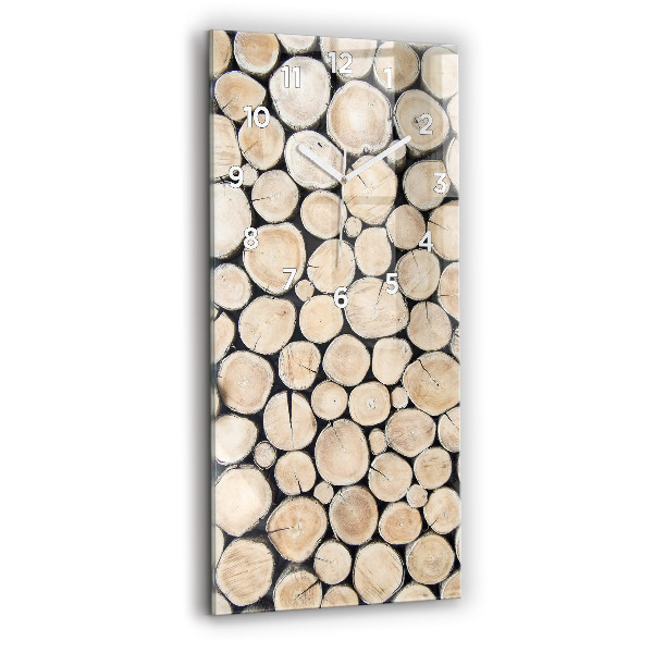 Vertikálne hodiny Odrežte pne stromov