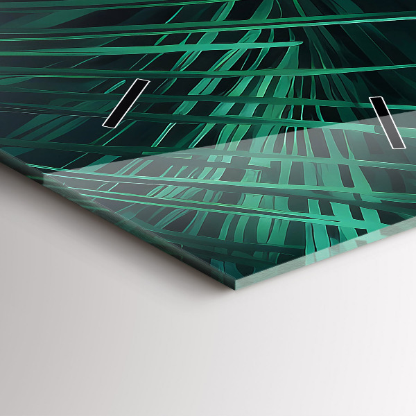 Vertikálne hodiny Tropické listy