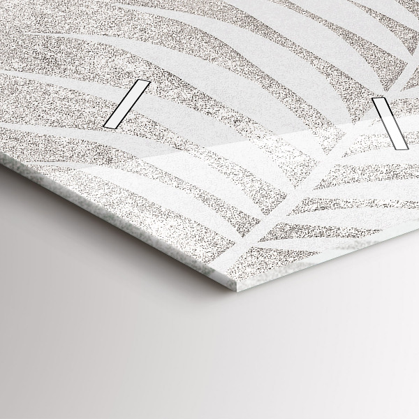 Vertikálne hodiny Palmový list