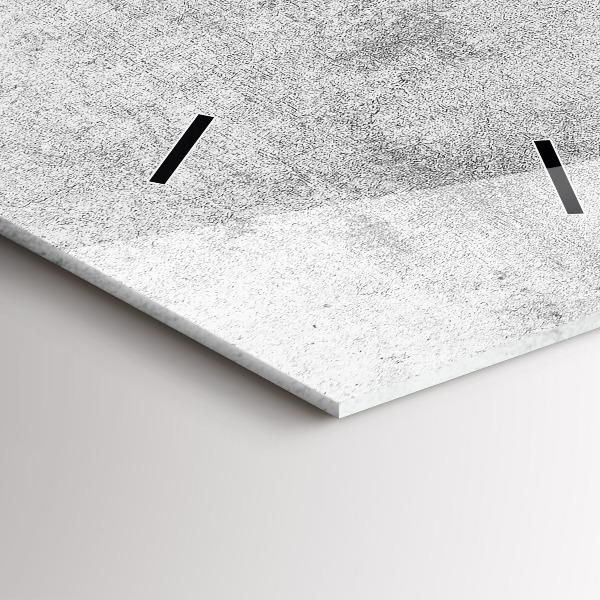 Vertikálne hodiny Betónová stena